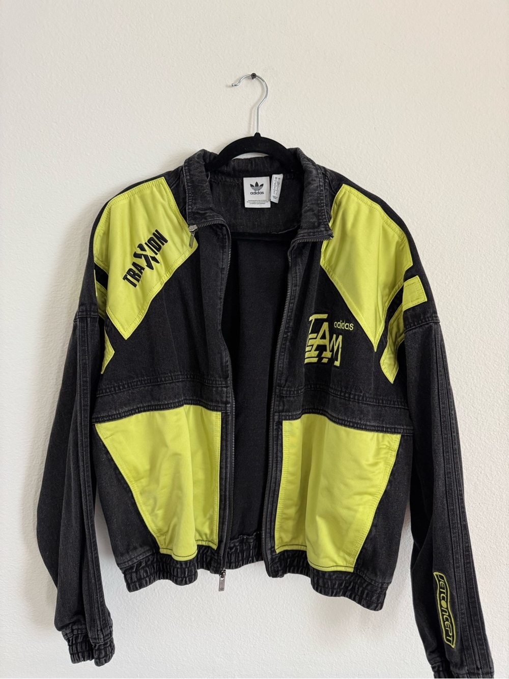 adidas Men’s Adilenium Season 2 Moto Denim Jacket